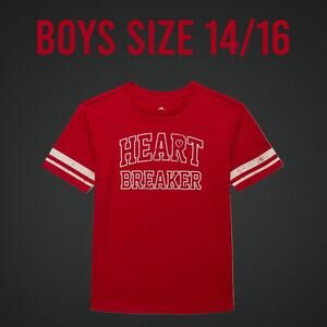 Valentine's Day Themed Heart Breaker Shirt Boys Size 14/16 XL